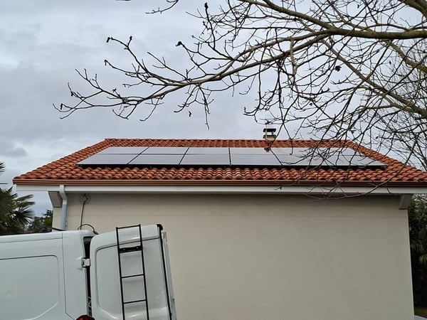Installation panneaux photovoltaïques 6kWc – Serres-Castet (64)